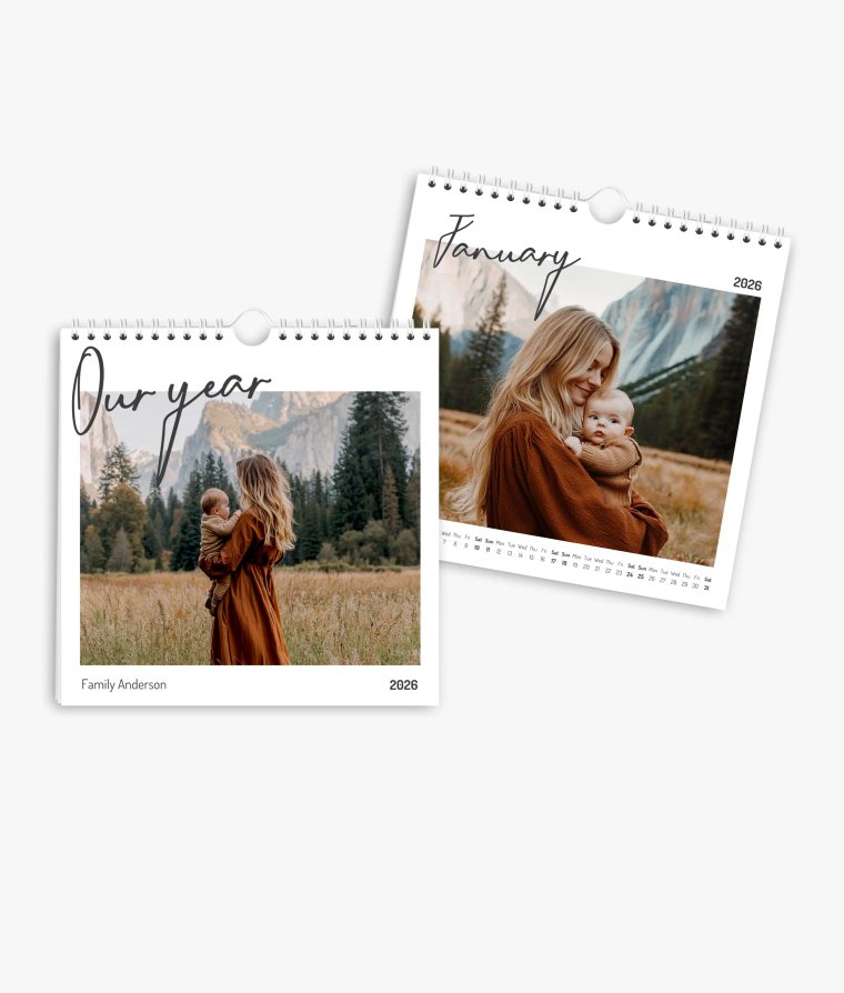 Wall calendar Year of Highlights
