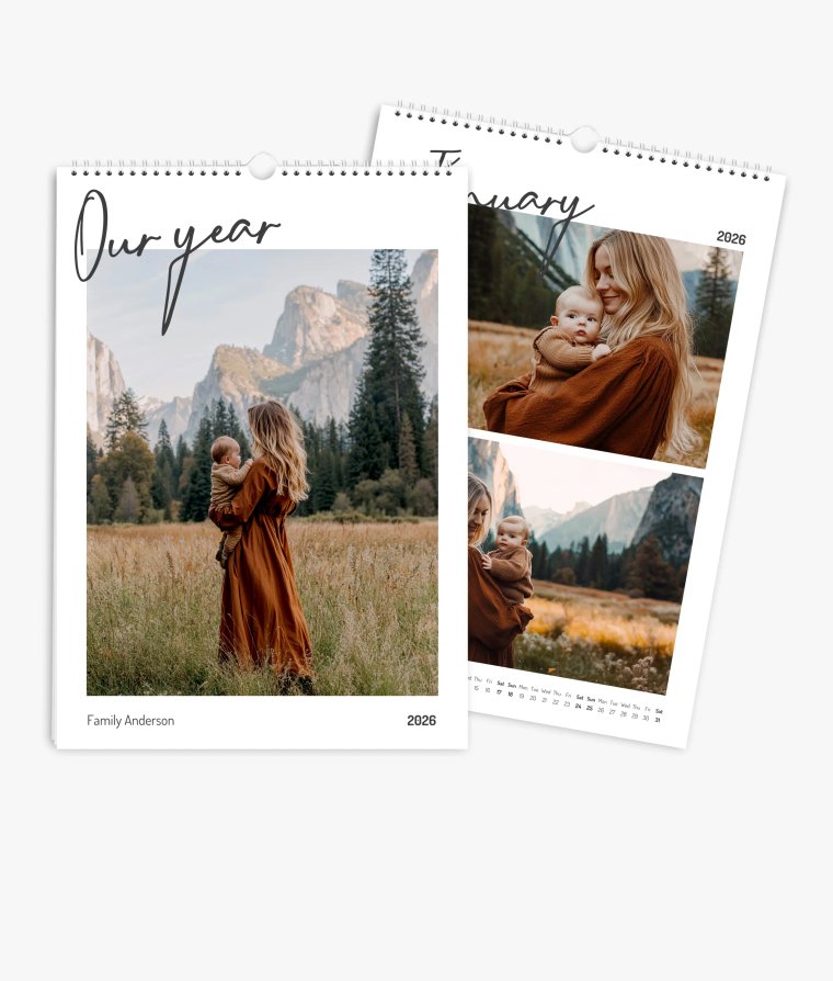 Wall calendar Year of Highlights