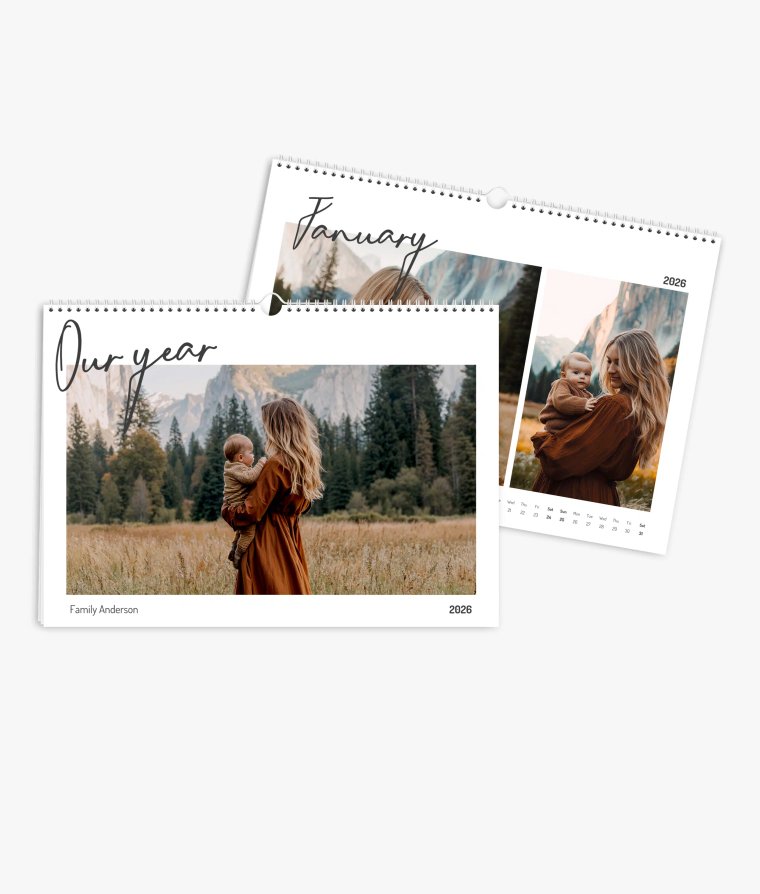 Wall calendar Year of Highlights