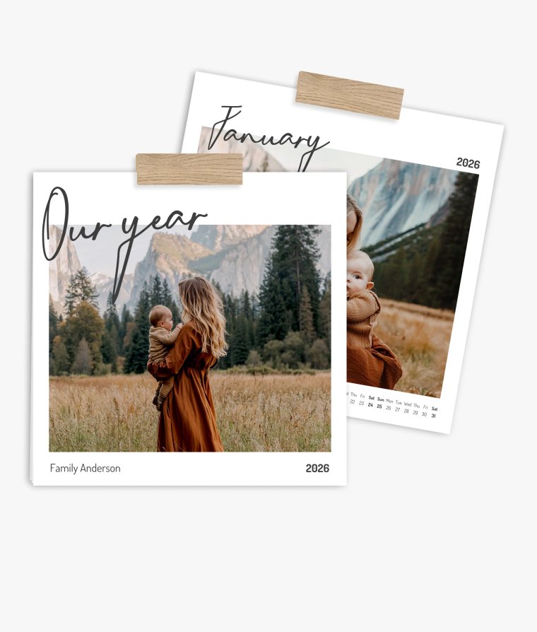 Wall calendar Year of Highlights