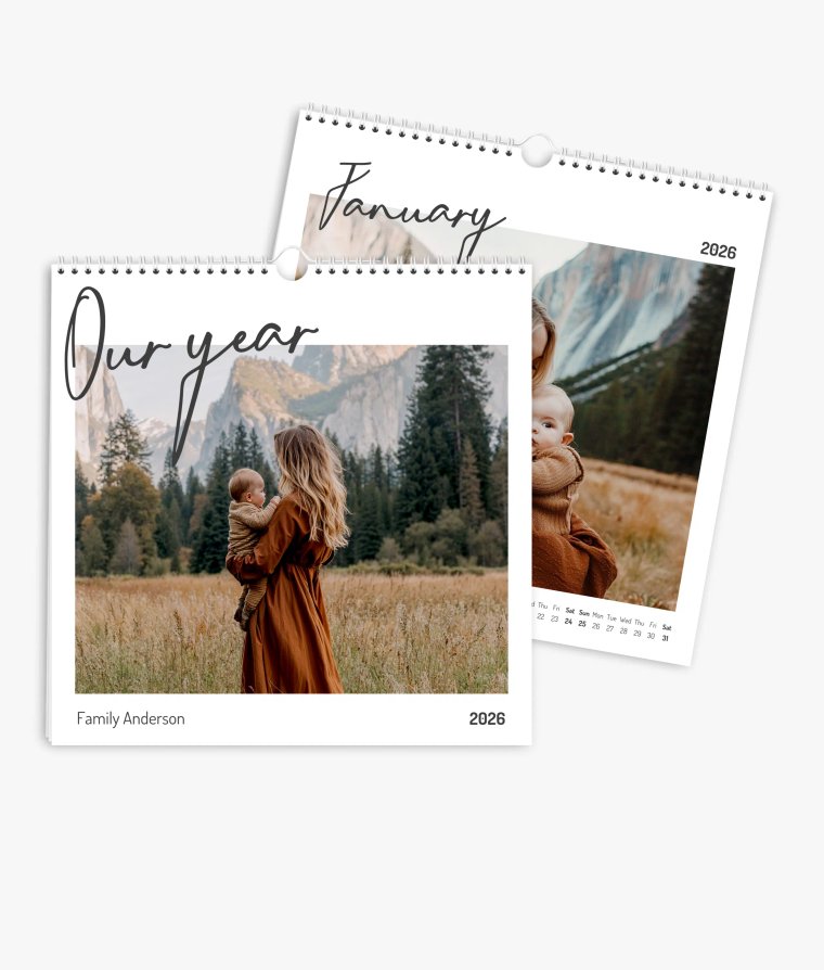 Wall calendar Year of Highlights