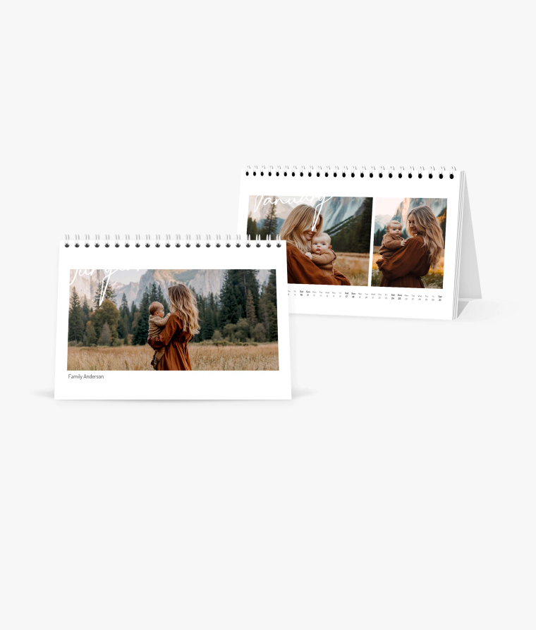 Desk calendar Year of Highlights