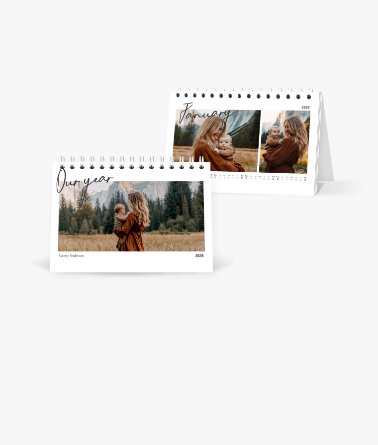 Desk calendar Year of Highlights