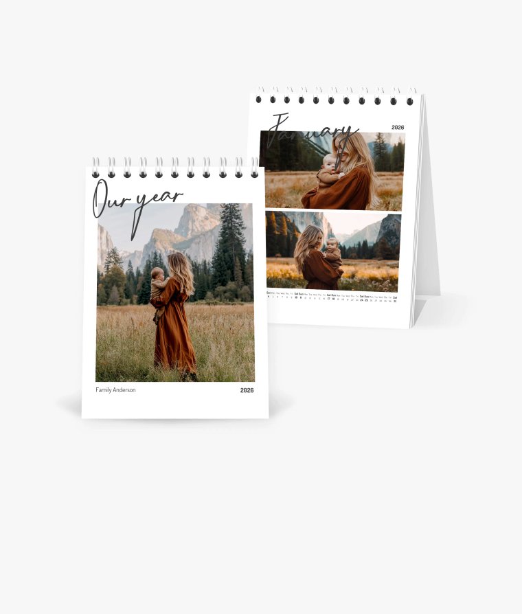 Desk calendar Year of Highlights