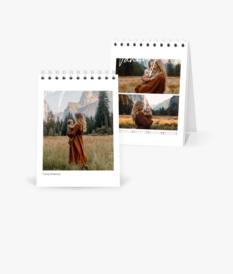 Desk calendar Year of Highlights