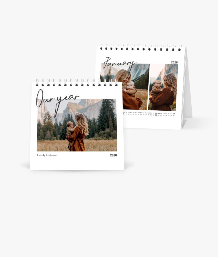 Desk calendar Year of Highlights