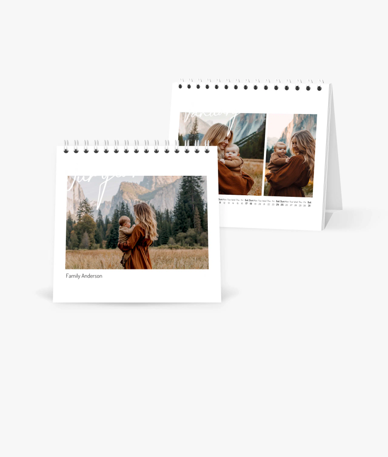 Desk calendar Year of Highlights