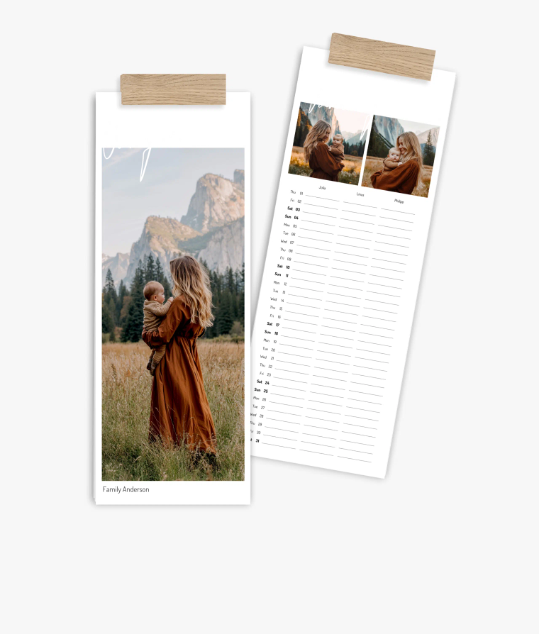 Family planner Year of Highlights