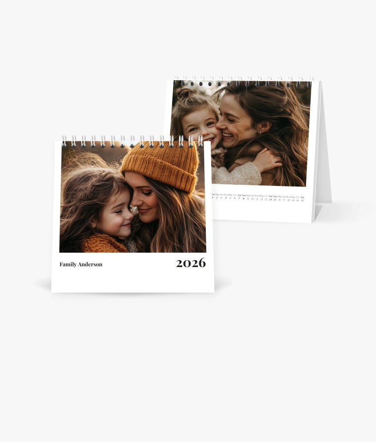 Desk calendar Classic Year