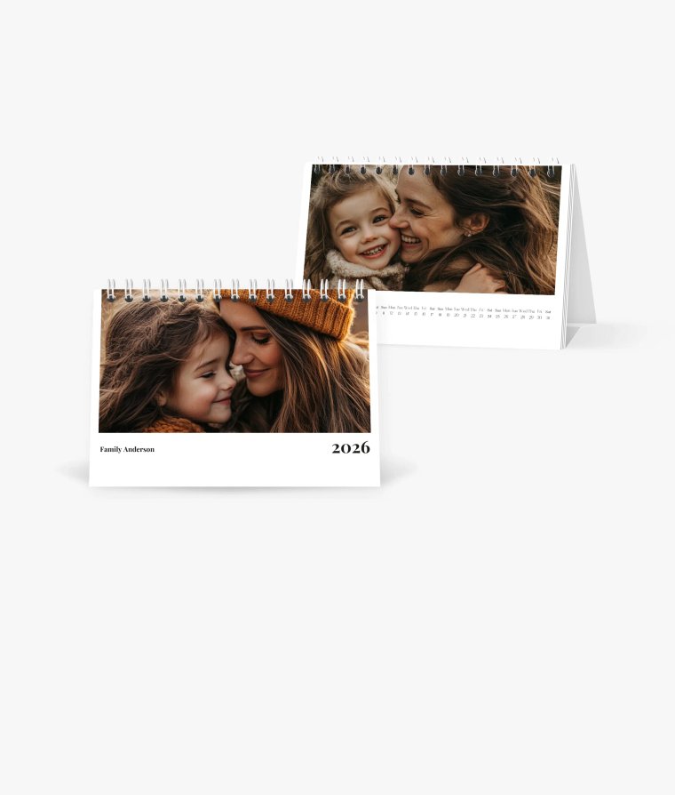 Desk calendar Classic Year