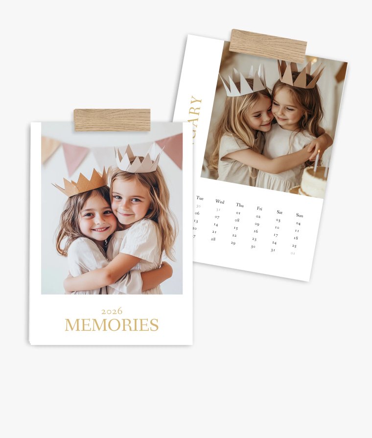 Wall calendar Best Memories