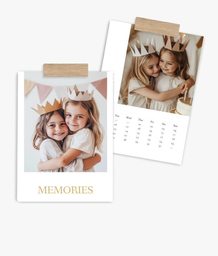 Wall calendar Best Memories