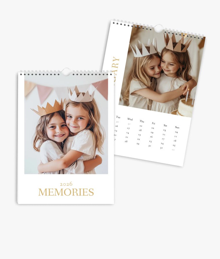 Wall calendar Best Memories