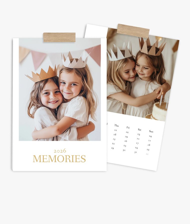 Wall calendar Best Memories