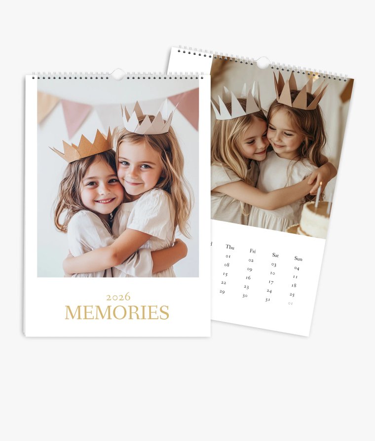 Wall calendar Best Memories