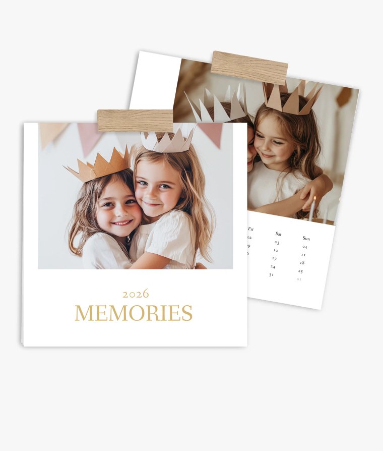 Wall calendar Best Memories