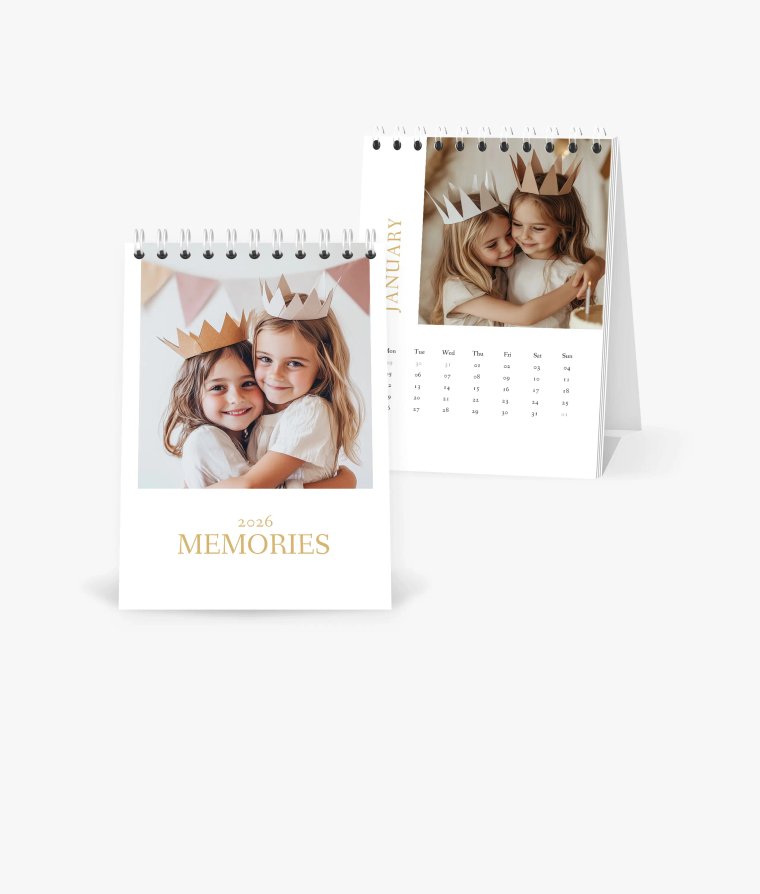 Desk calendar Best Memories