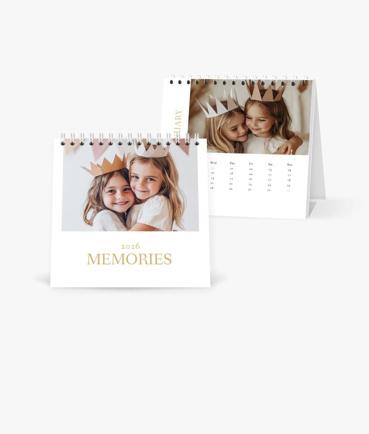 Desk calendar Best Memories