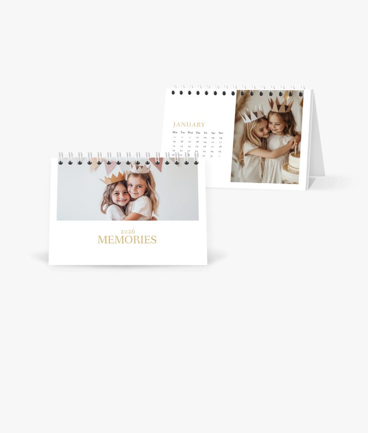 Desk calendar Best Memories