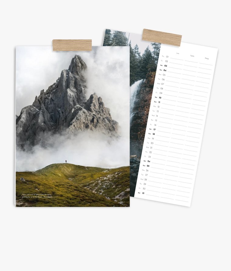 Family planner Landscapes