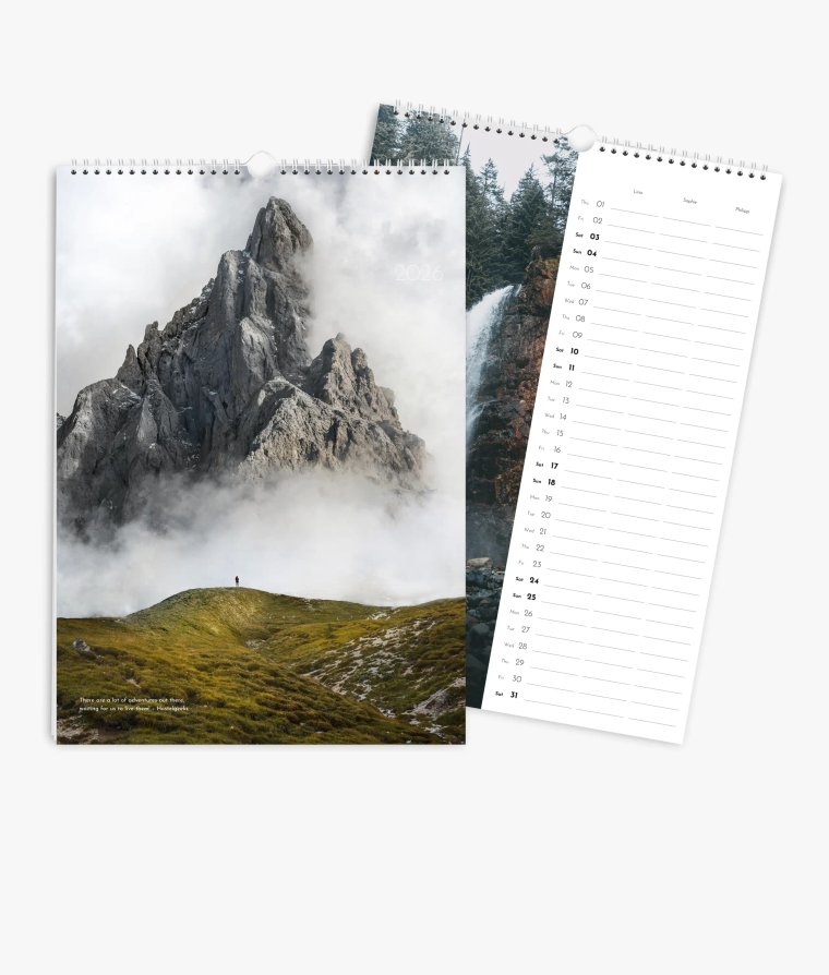 Family planner Landscapes