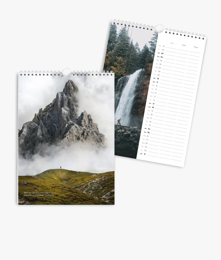 Family planner Landscapes