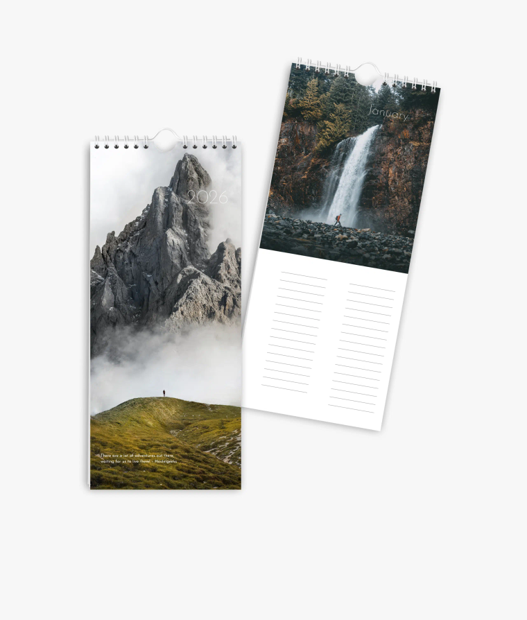 Vertical calendar Landscapes
