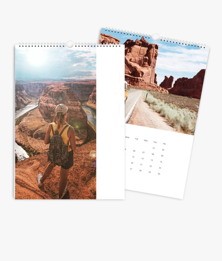 Wall calendar Road Trip