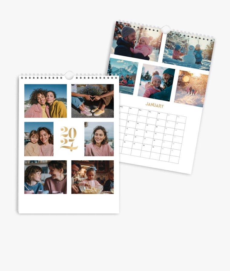 Appointment calendar A year of gold