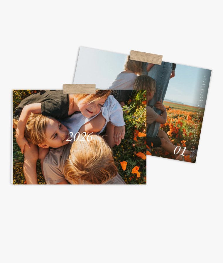 Wall calendar We are Family