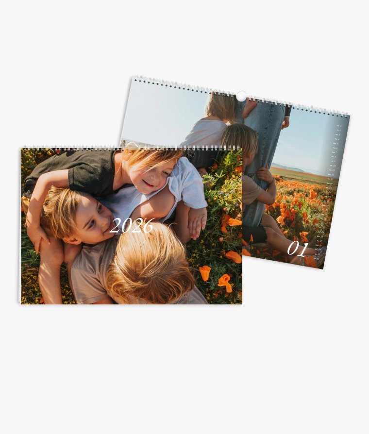 Wall calendar We are Family