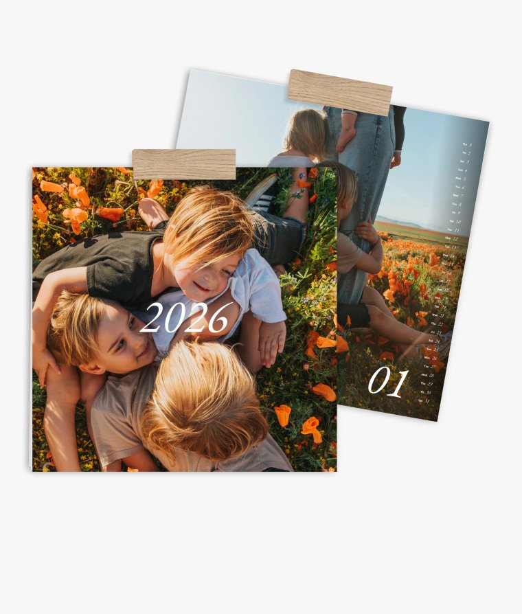 Wall calendar We are Family
