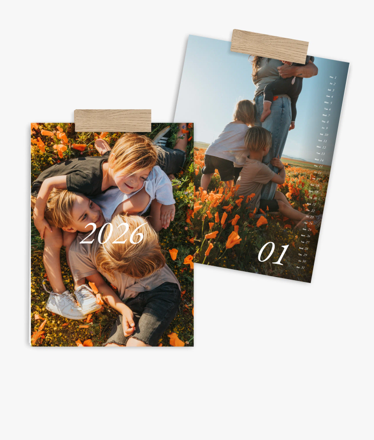 Wall calendar We are Family