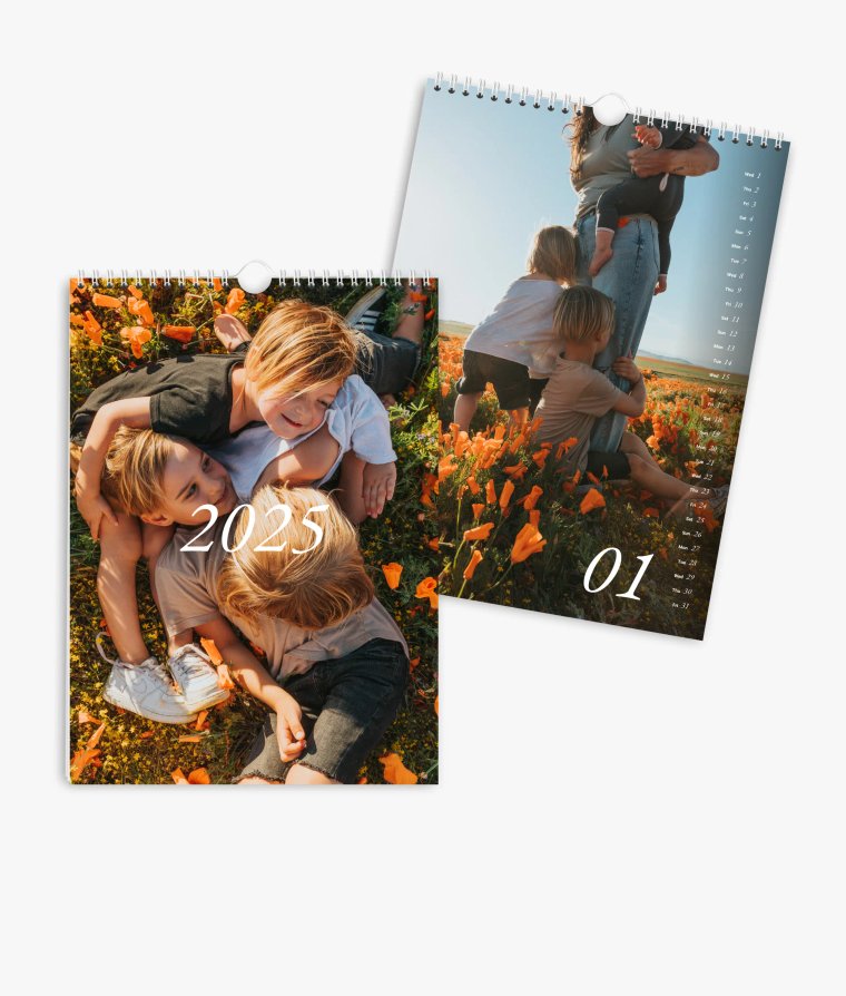 Wall calendar We are Family