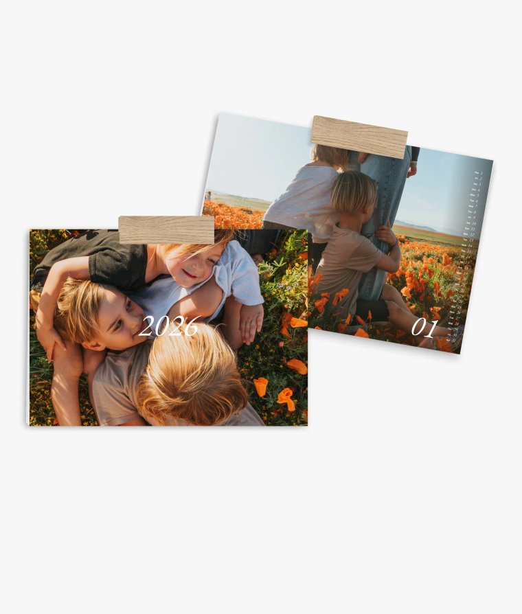 Wall calendar We are Family