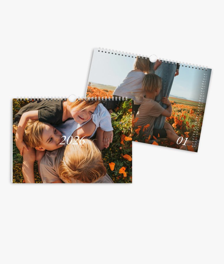 Wall calendar We are Family