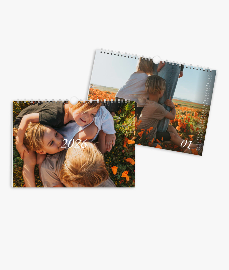 Wall calendar We are Family