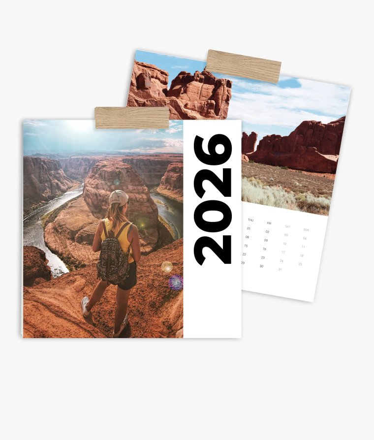 Wall calendar Road Trip