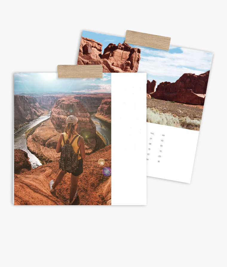 Wall calendar Road Trip