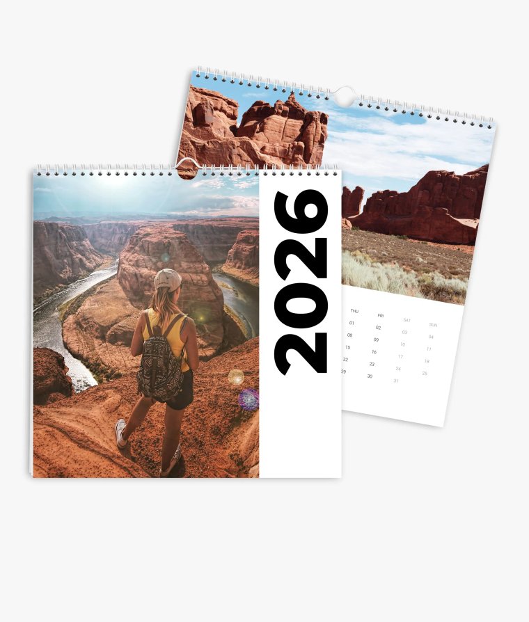 Wall calendar Road Trip