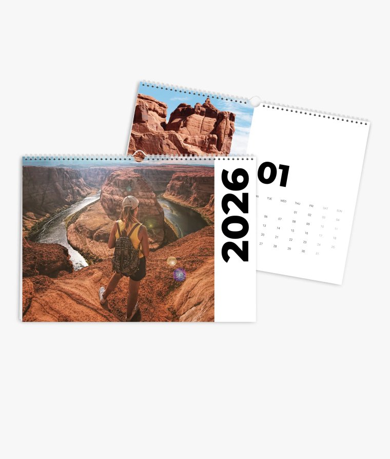 Wall calendar Road Trip