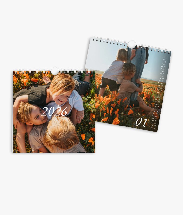 Wall calendar We are Family