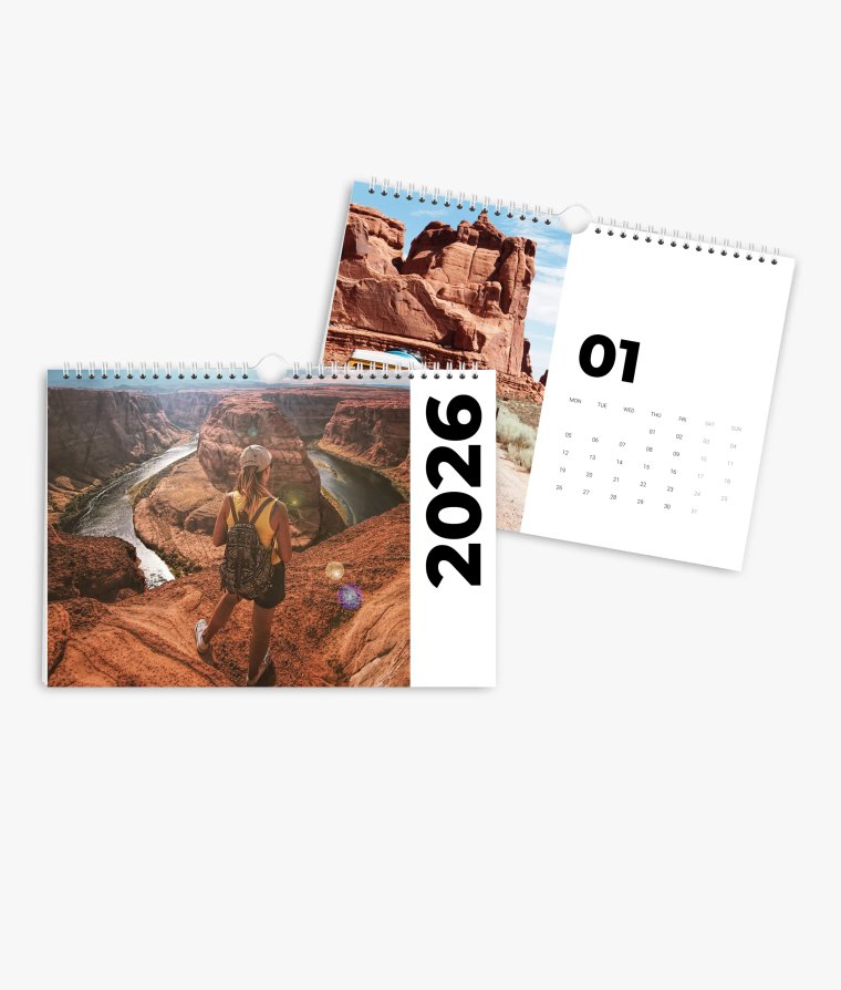 Wall calendar Road Trip