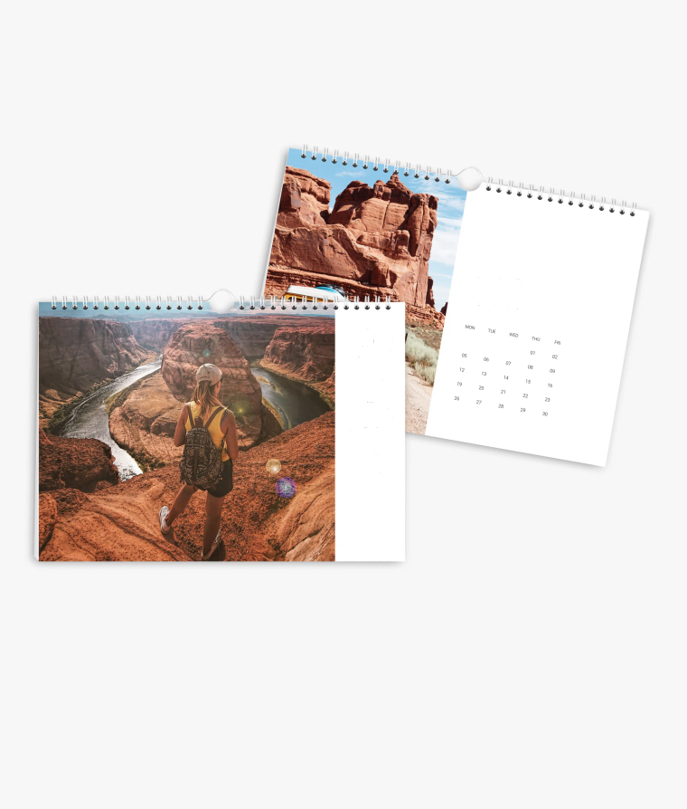 Wall calendar Road Trip