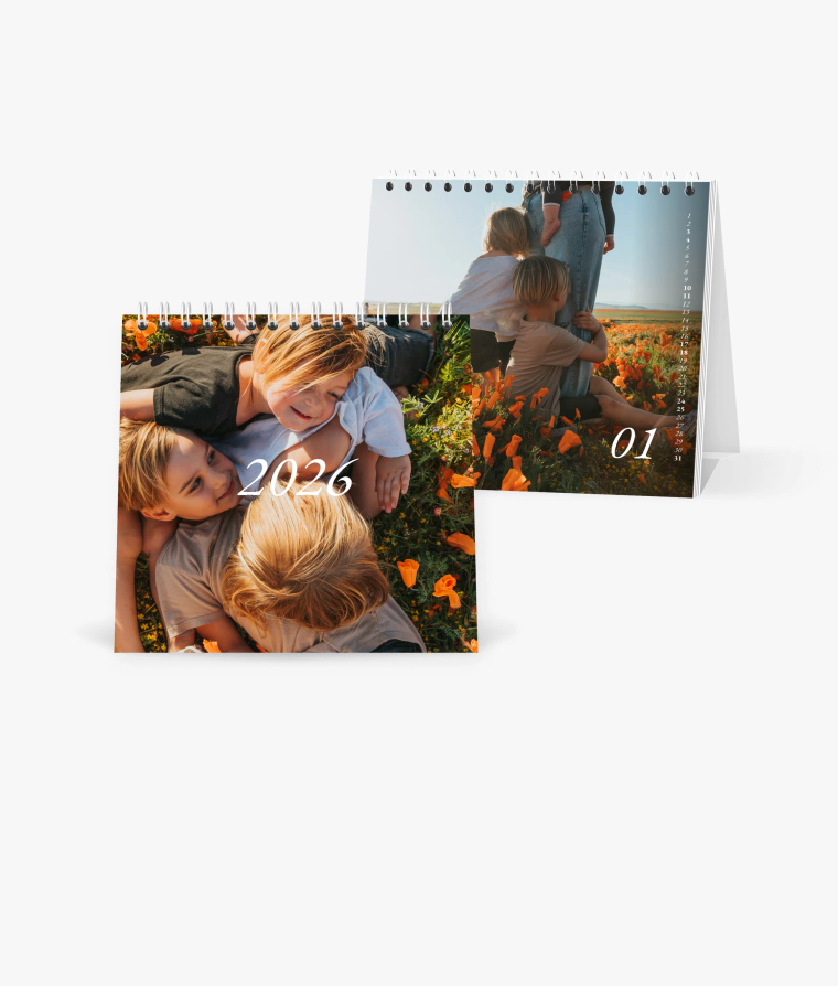 Desk calendar We are Family