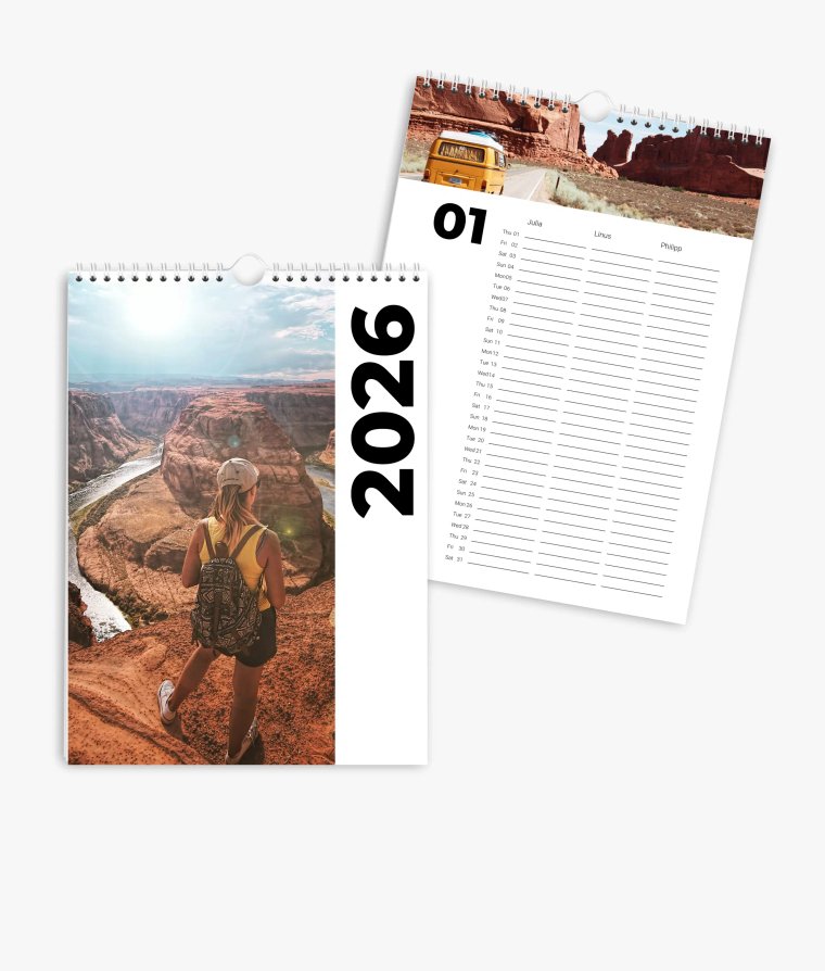 Family planner Road Trip