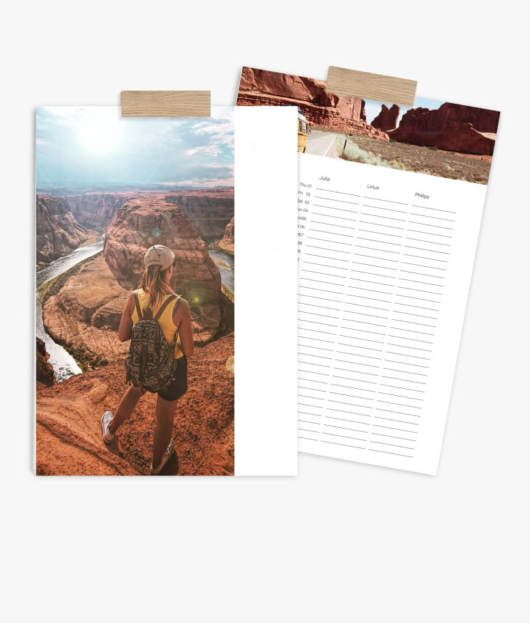 Family planner Road Trip