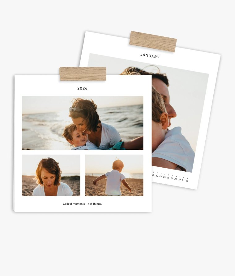 Wall calendar Moments