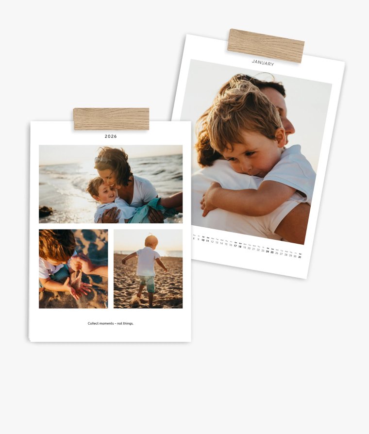 Wall calendar Moments
