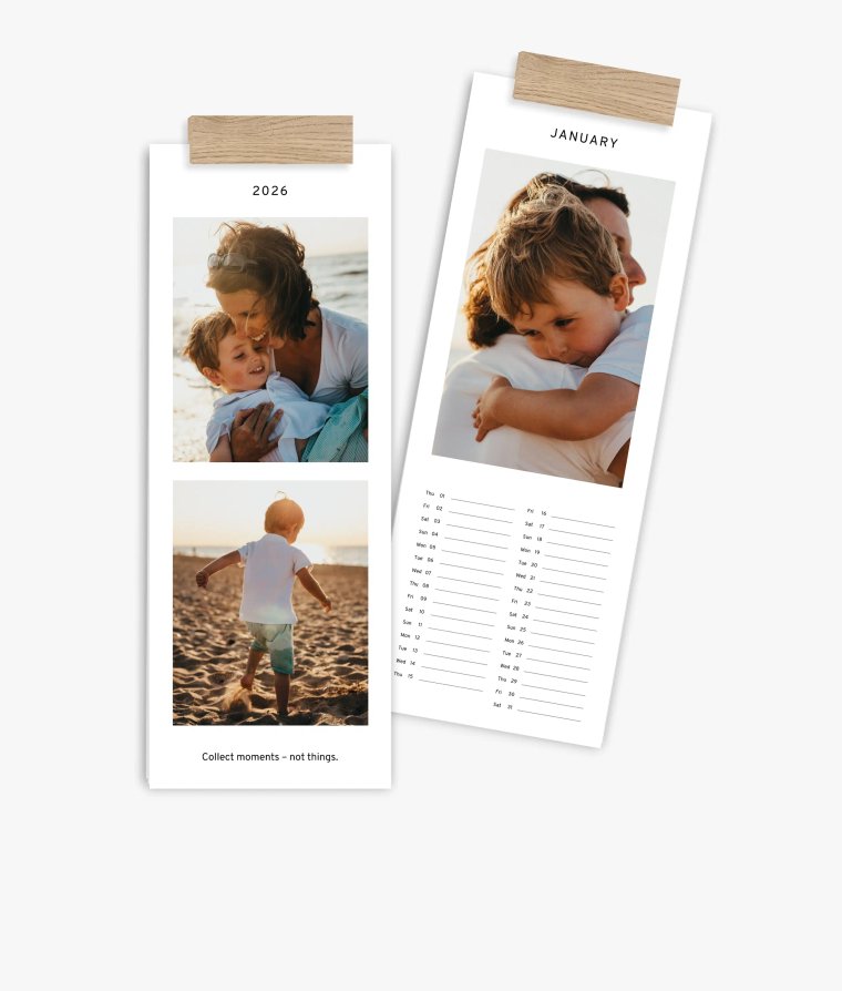 Vertical calendar Moments